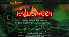 Desktop Screenshot of halloweenmusic.org