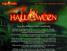 Tablet Screenshot of halloweenmusic.org